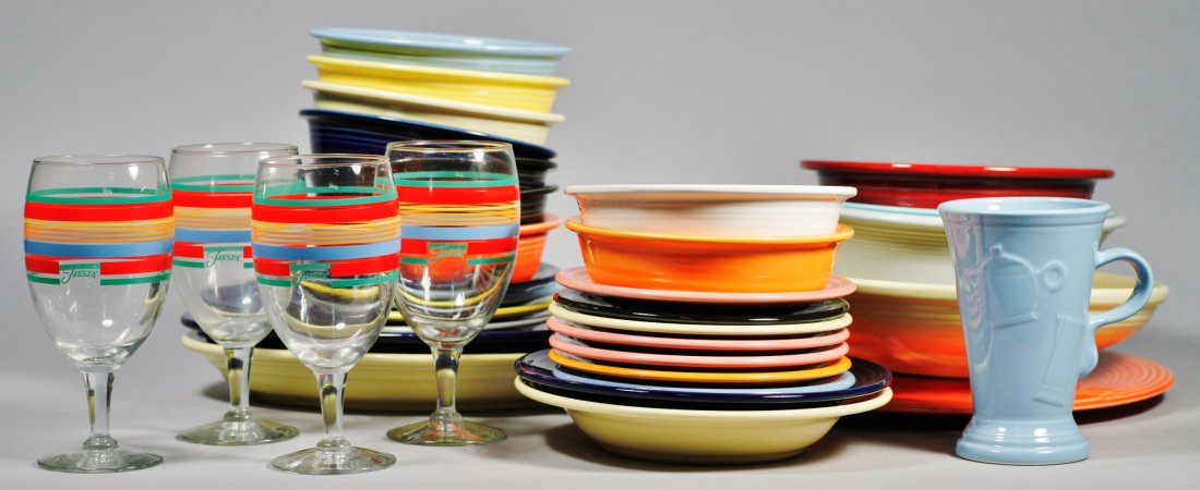 Fiestaware mixed lot of 54 pcs (1 of 11)