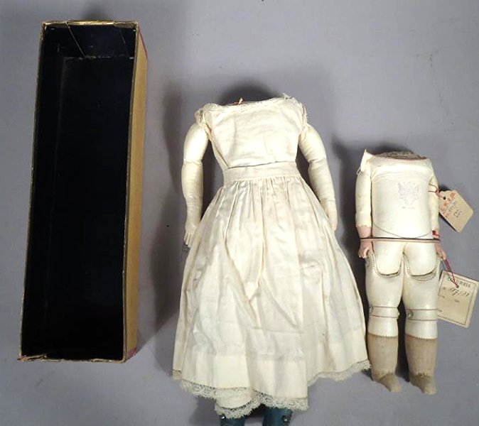 c1905 Louis Wolf, Columbia Kid Doll Body  Lot of 2 doll (1 of 11)