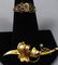 Victorian Jewelry Lot 10K brooch & ring