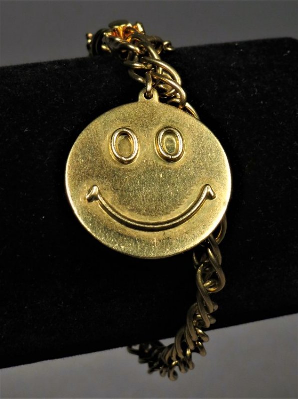 Happy Face 14k Bracelet (1 of 3)
