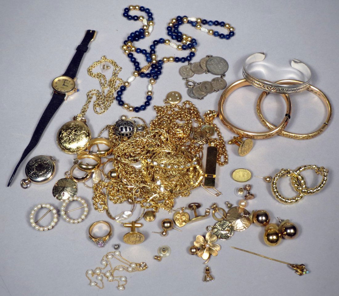 Pocket watch and charm lot jewelry lot Victorian ww2 (1 of 5)