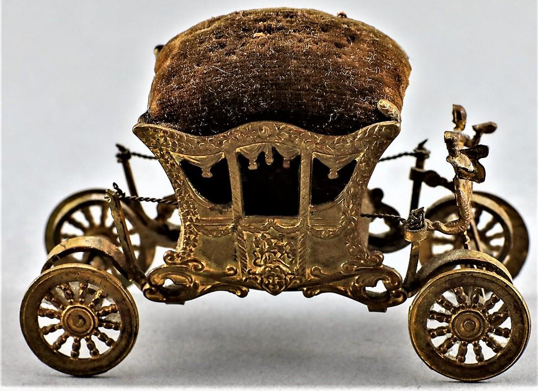 Queen Victoria Coronation Carriage Pin Cushion (1 of 6)