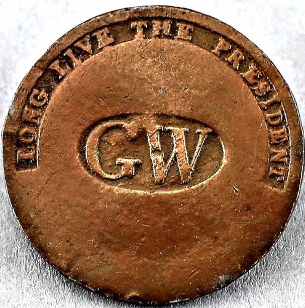 1789 George Washington Inauguration Button (1 of 5)