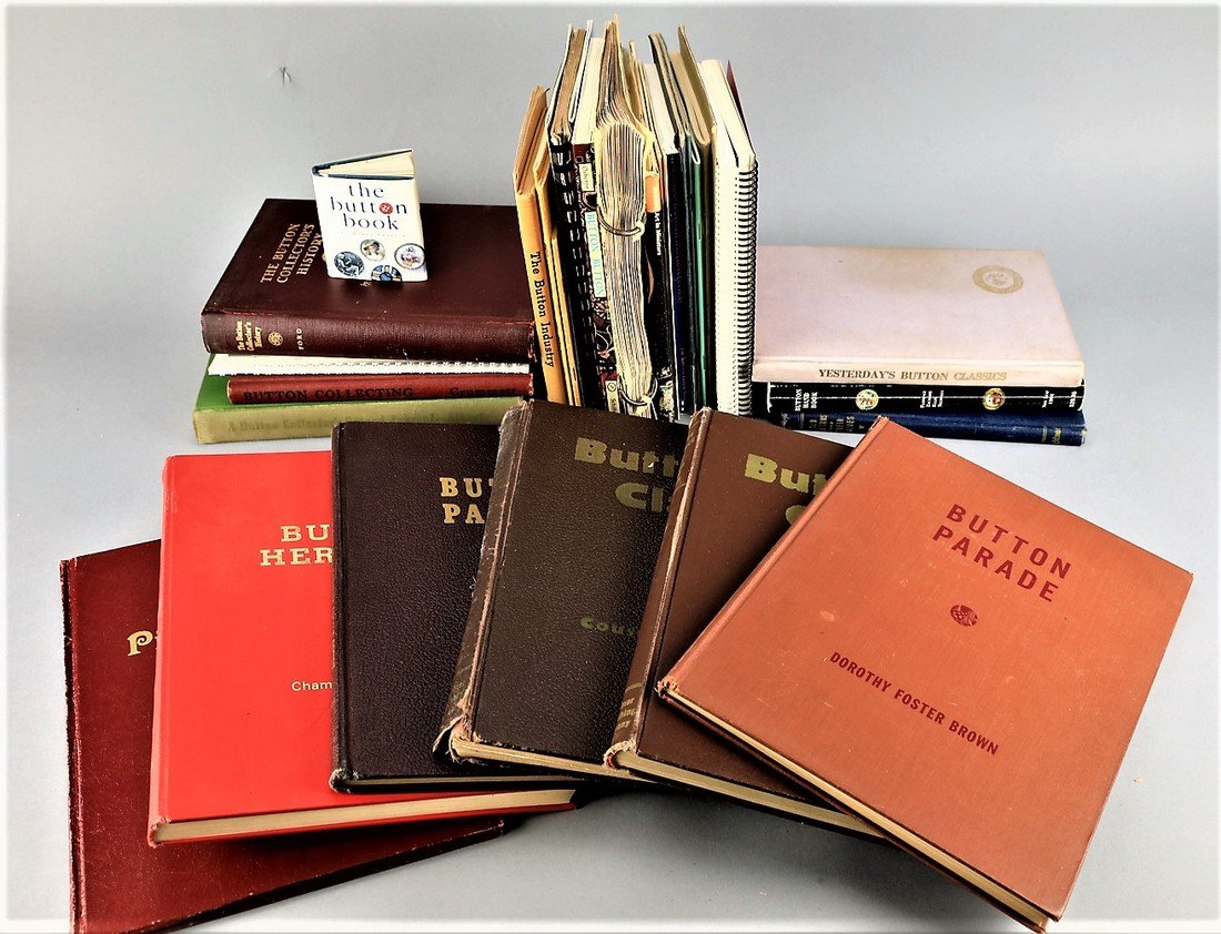 Lot Of Button Reference Books (1 of 5)