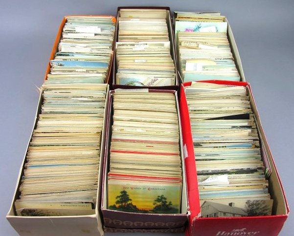 Huge Lot Antique & Vintage Postcards (1 of 6)