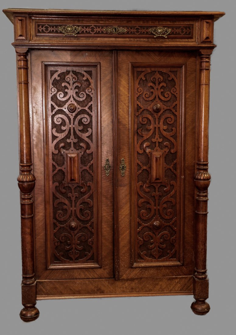 19th C. French Provincial Armoir (1 of 6)