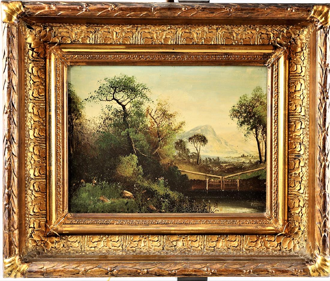 Victorian Oil On Board Painting, Antique Frame (1 of 7)