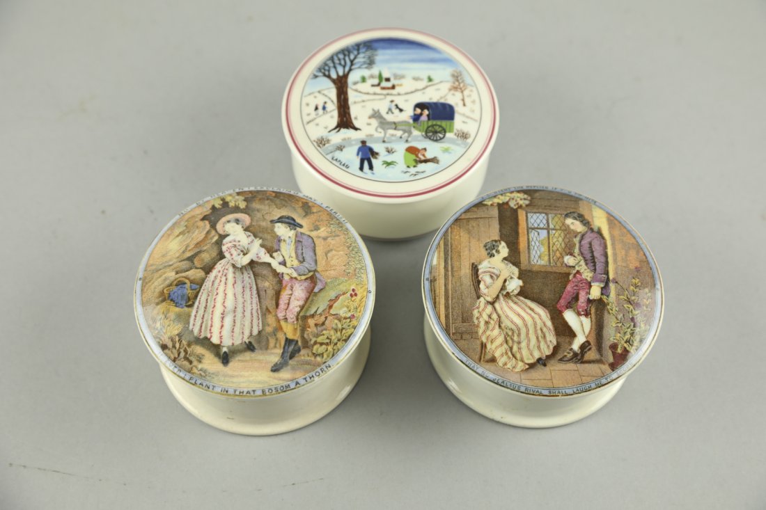 Antique & Vintage Prattware, Villeroy & Boch Trinket (1 of 4)