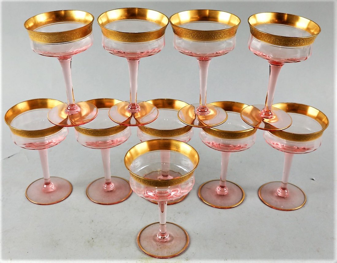 Vintage Tiffin Franciscan Rambler Rose Glasses (1 of 4)
