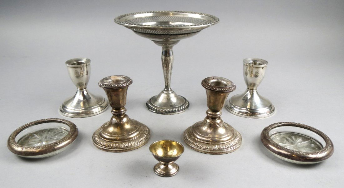 8 Pieces of Sterling Silver Whiting, (1 of 8)