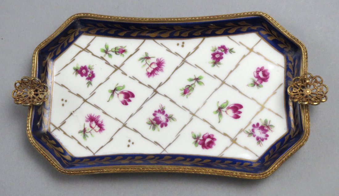 Vintage SL Limoges Hand Painted Ashtray (1 of 3)