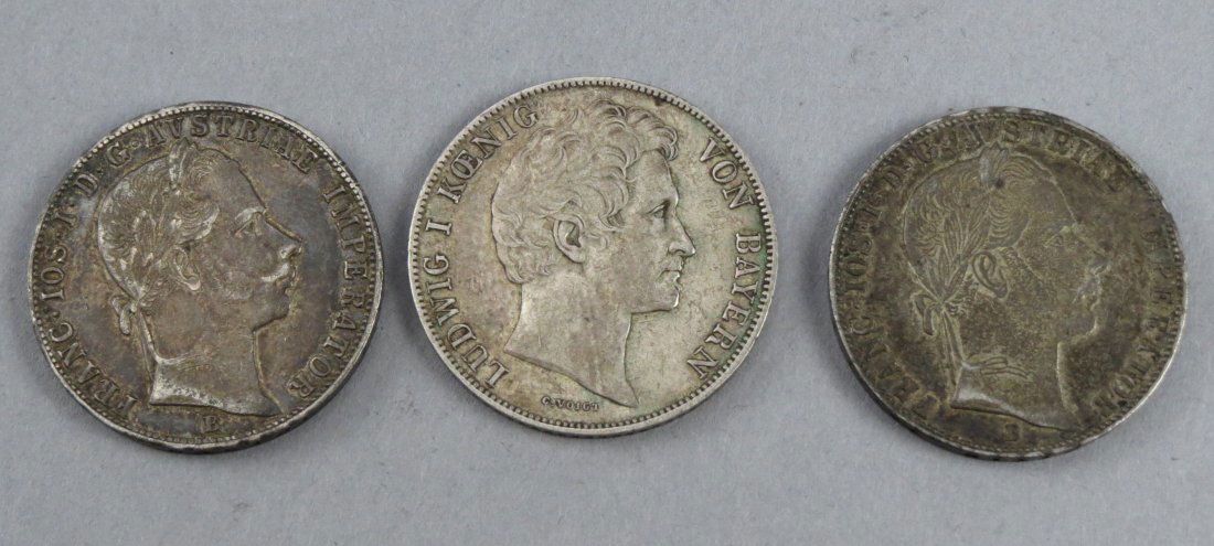 Coins Silver Ludwig 1845 Florin Austrian (1 of 11)