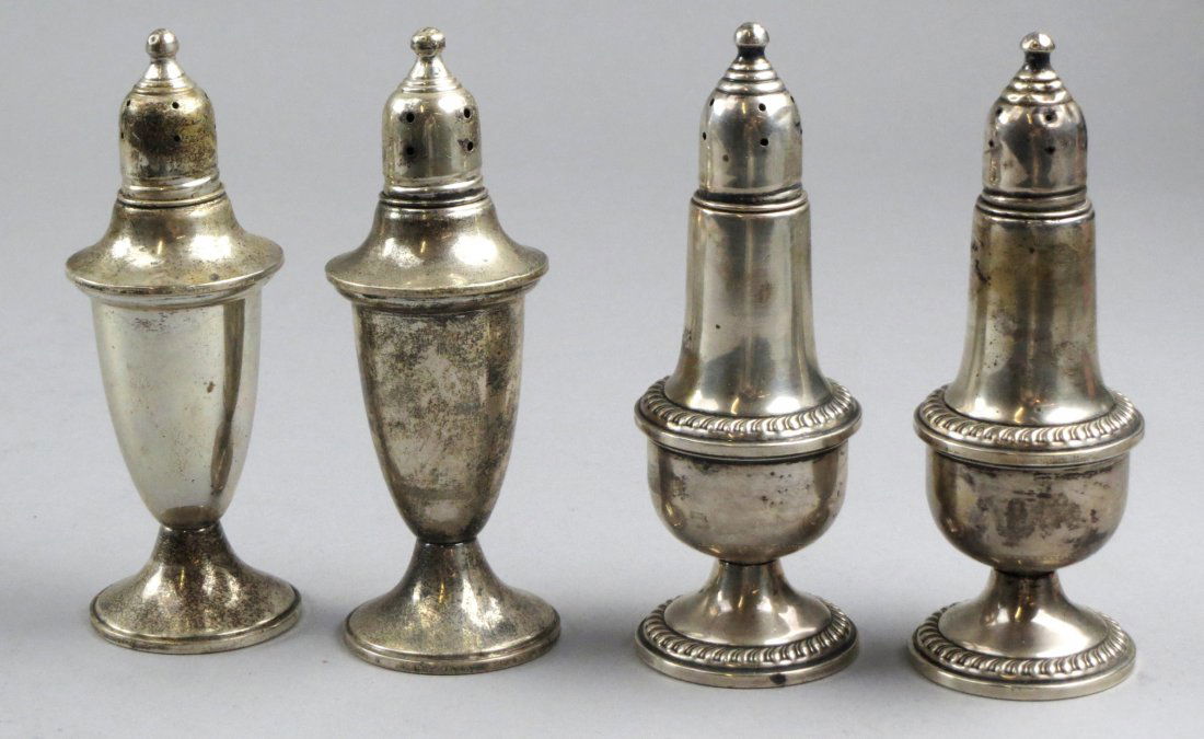 Set of two EMPIRE Sterling Salt & Peppers (1 of 9)