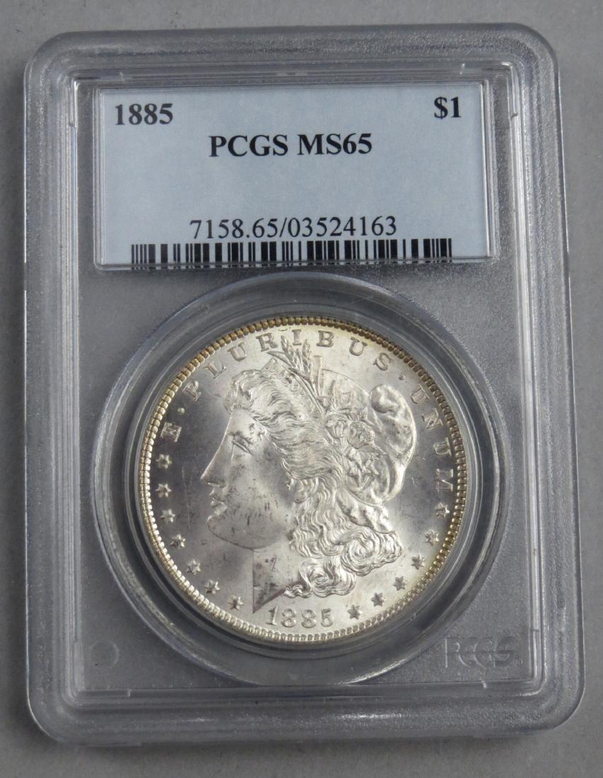 1885 Morgan MS65 PCGS Graded (1 of 2)