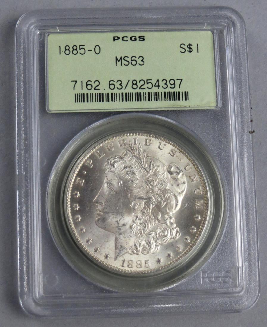 1885 O Morgan MS63  PCGS Graded (1 of 2)