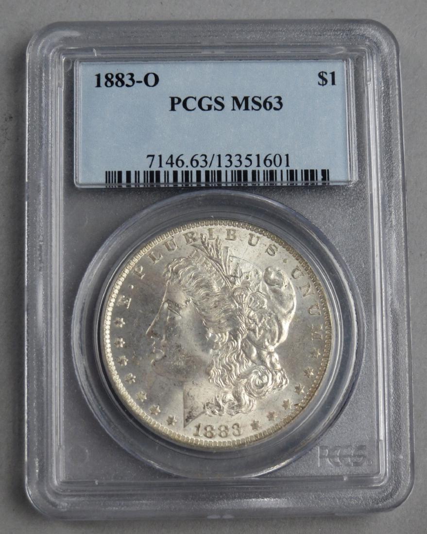 1883 O Morgan MS63  PCGS Graded (1 of 4)