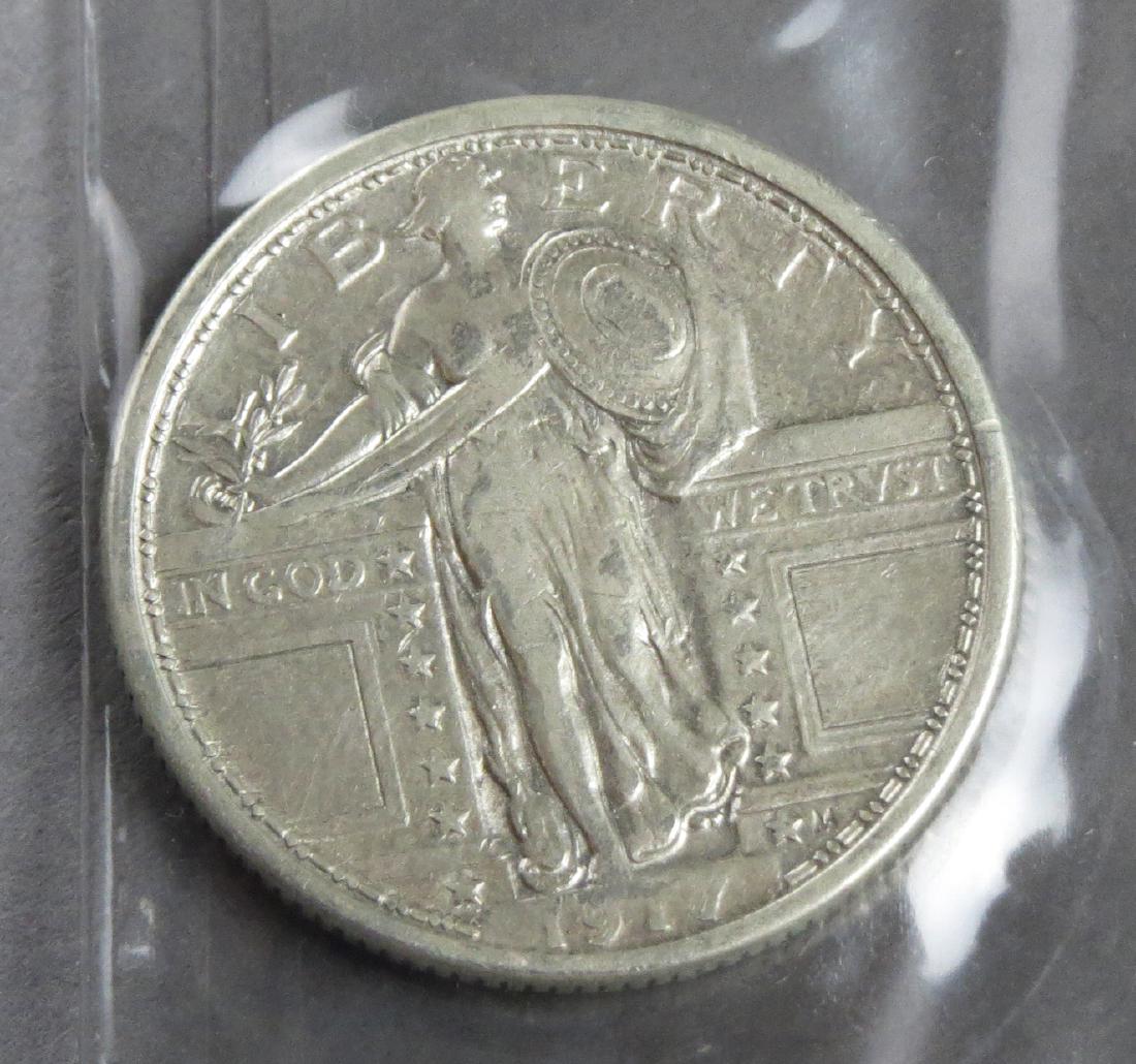 1917 Standing Liberty Quarter, Type 1 (1 of 3)