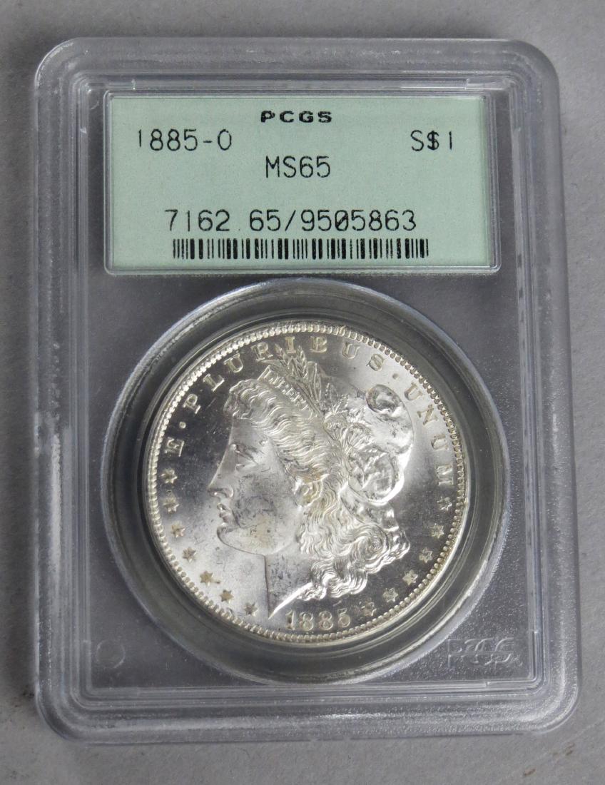 1885 O Morgan MS65 PCGS Graded (1 of 2)