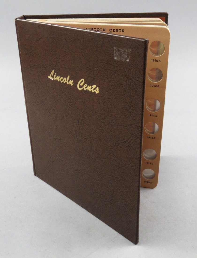 Coin Library Lincoln Cents Book Dansco RED Cent (1 of 17)
