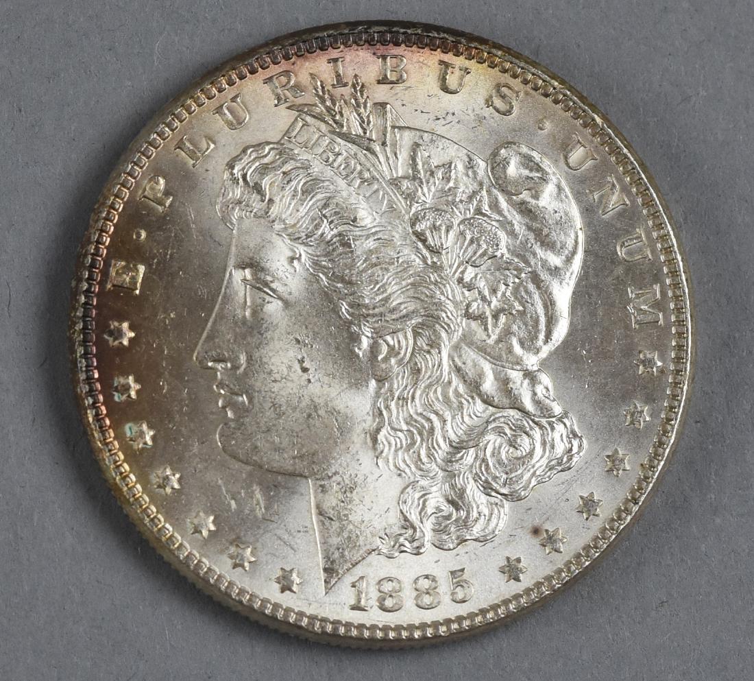 1885 P Morgan Silver Dollar (1 of 3)