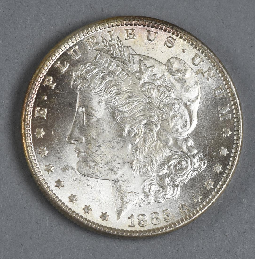 1885 P Morgan Silver Dollar (1 of 3)