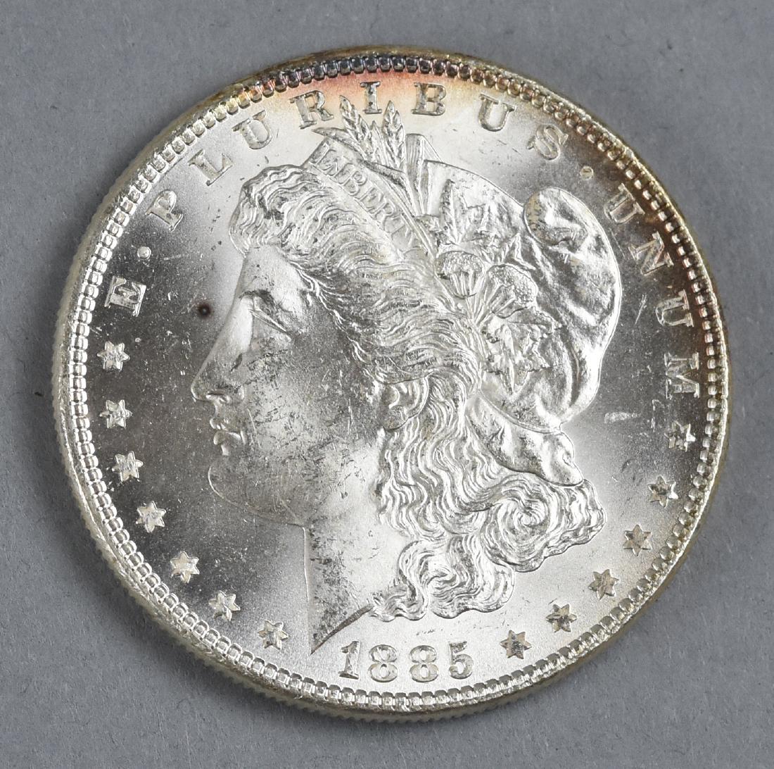 1885 P Morgan Silver Dollar (1 of 3)