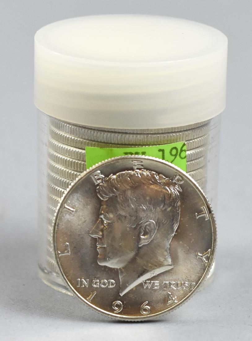 19 1964 D Silver Half Dollars (1 of 5)