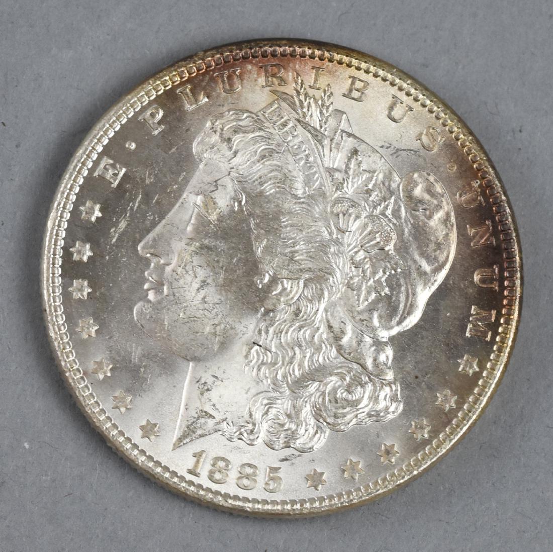 1885 P Morgan Silver Dollar (1 of 3)