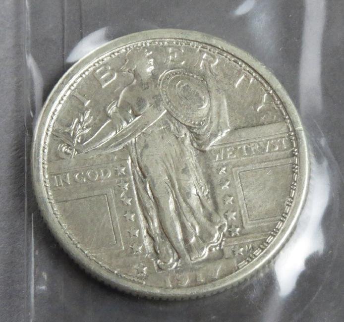 1917 Standing Liberty Quarter, Type 1 (1 of 3)