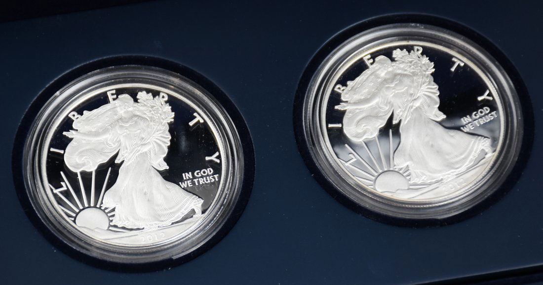 American Eagle San Francisco Two Coin SIlver Proof Set (1 of 6)
