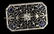 Beautiful Art Deco 14k Diamond Sapphire Brooch - 2