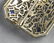 Beautiful Art Deco 14k Diamond Sapphire Brooch - 3