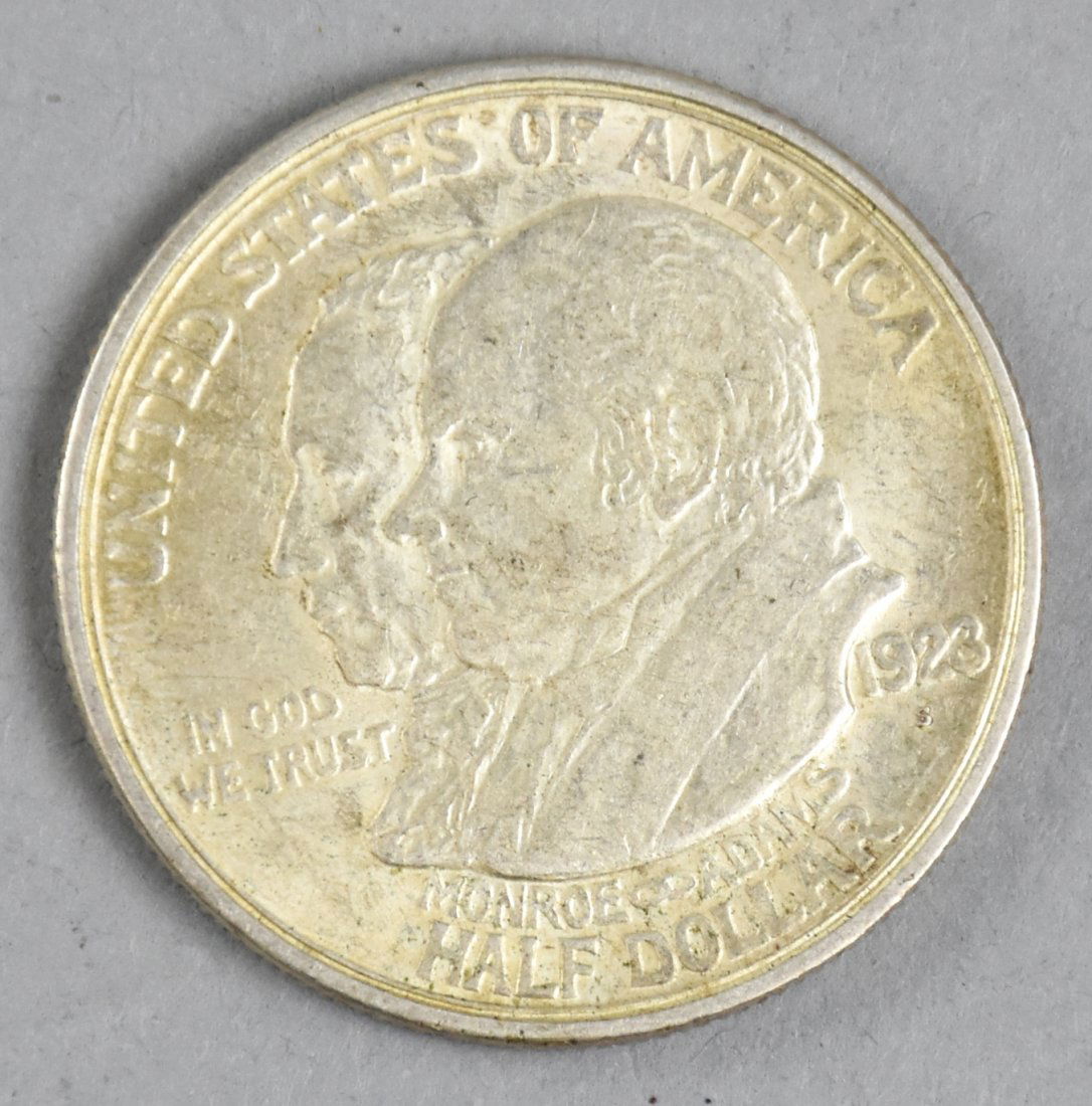 1923 S Monroe & Adams Half Dollar (1 of 2)