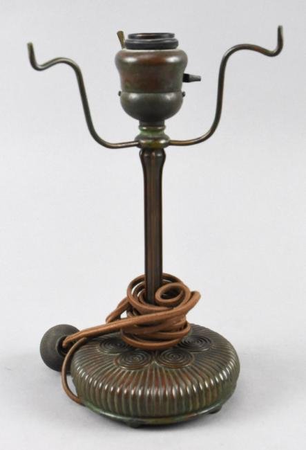 Tiffany Studio Lamp Base 257 Signed (1 of 6)