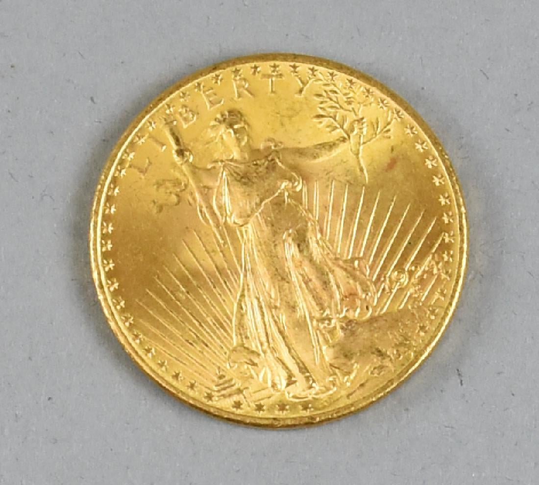 1924 $20 Saint Gaudens Double Eagle Gold Coin (1 of 4)