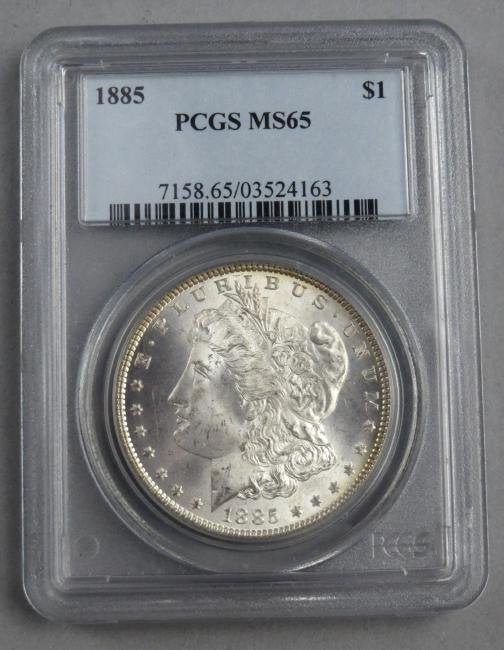 1885 Morgan MS65 PCGS Graded (1 of 2)