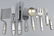 1945 F. Whiting Sterling Princess Ingrid Flatware 61 - 18