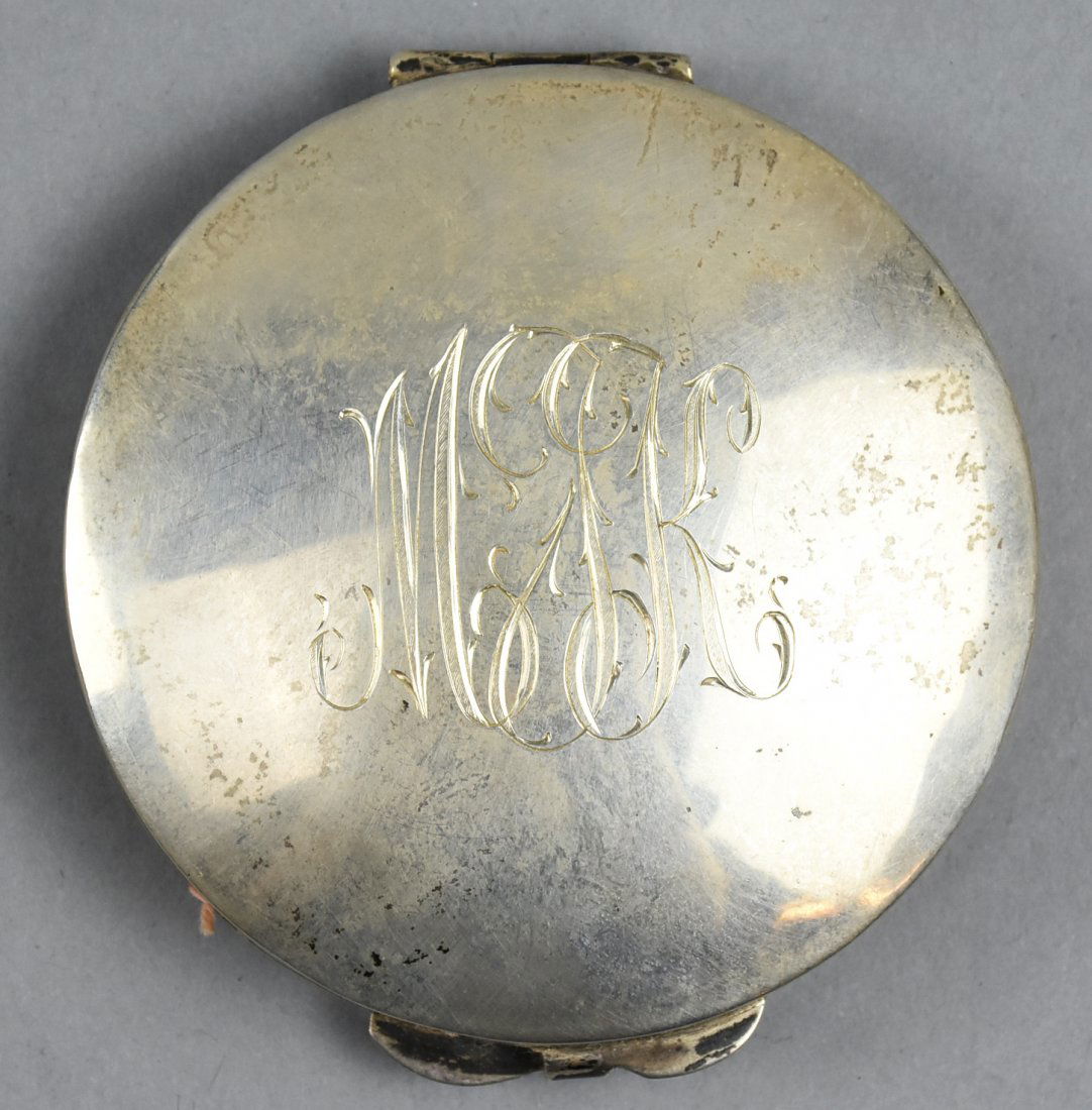 Mexican Silver Vintage Sanborns Sterling Compact (1 of 4)