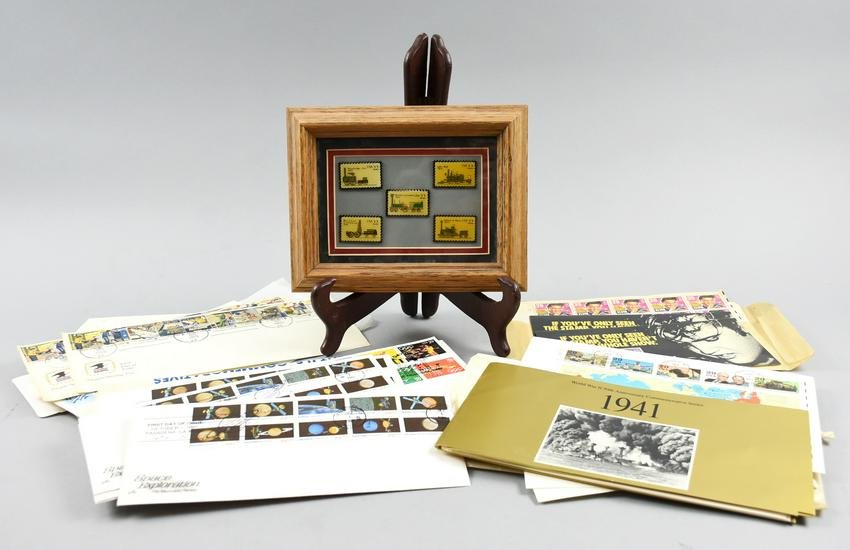 Lot of First Day Issue and Commemorative Postage Stamps (1 of 6)