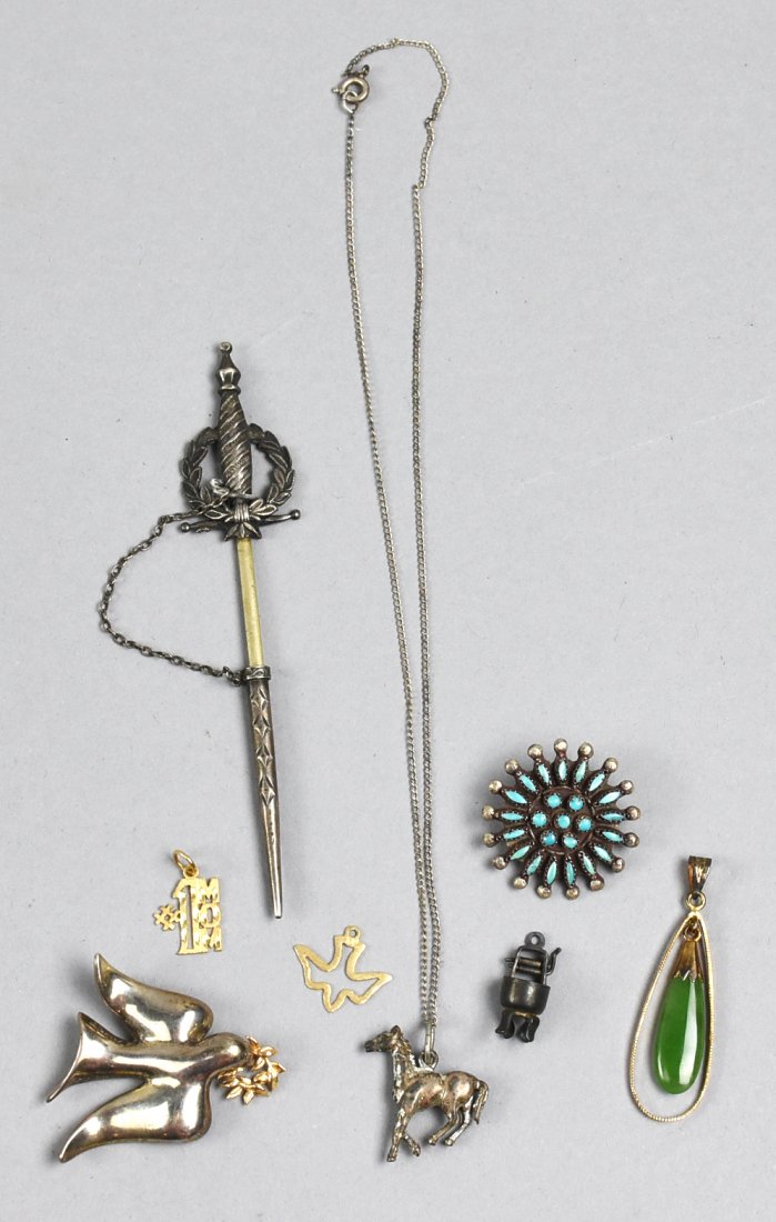 Misc Sterling & 14K Jewelry Lot (1 of 5)