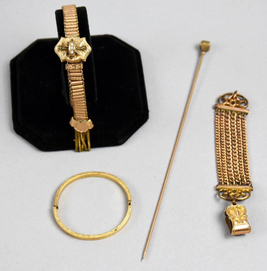 Misc Gold and Gold Filled Antique Jewelry VICTORIAN (1 of 5)