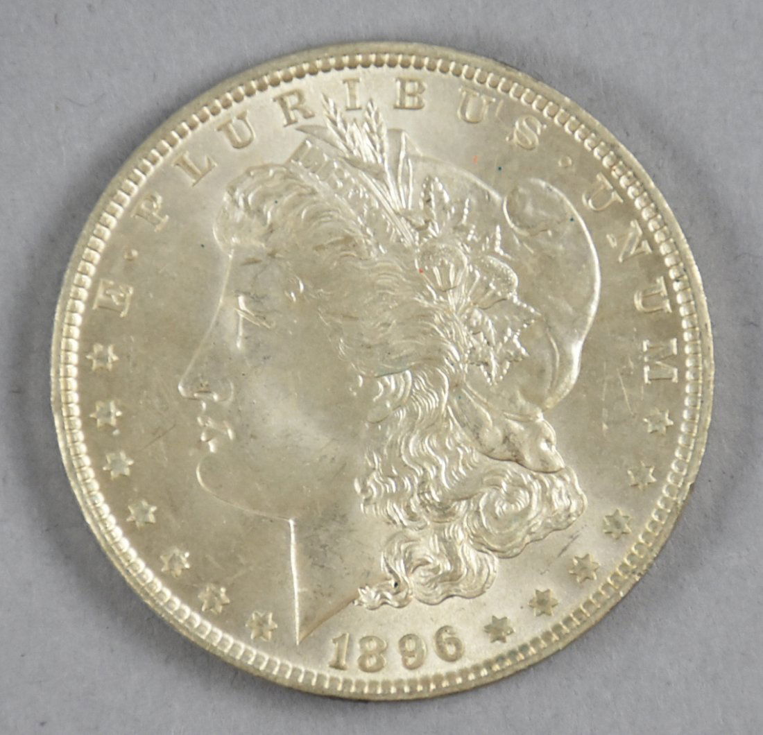1896 Morgan Silver Dollar (1 of 2)