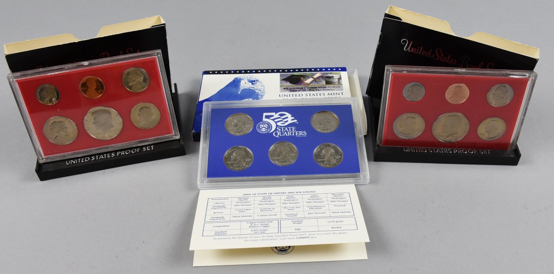 Lot of Mint Sets, Susan B. Anthony , 2004, 1980 plus (1 of 4)