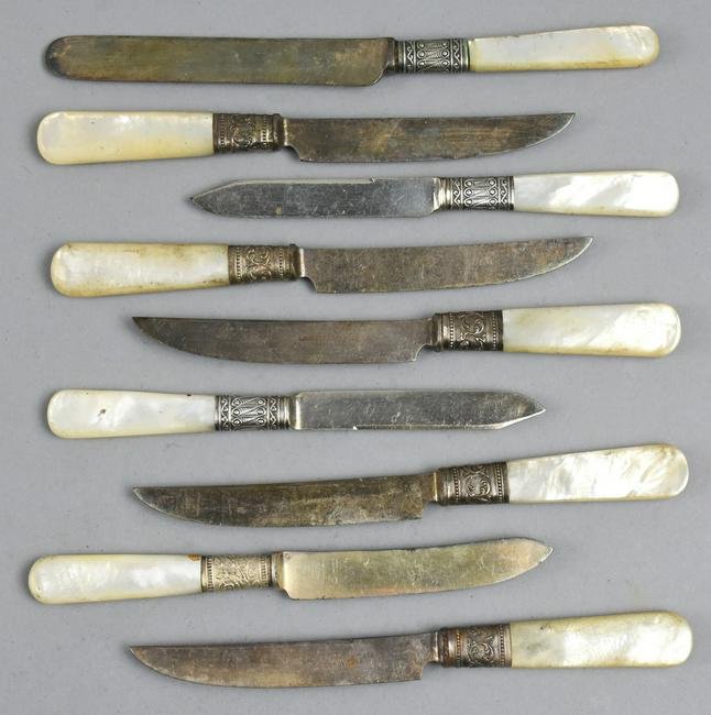Pearl/Sterling Knives, Misc. Makers (1 of 7)