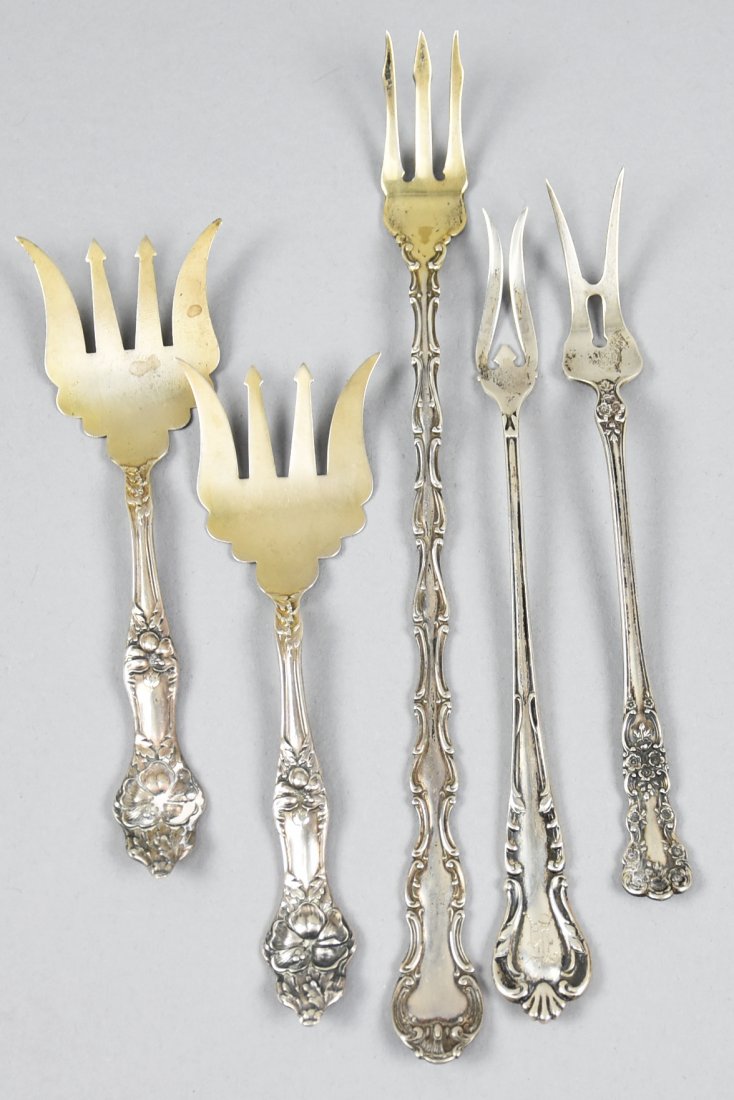 Antique Sterling Specialty Forks (1 of 4)