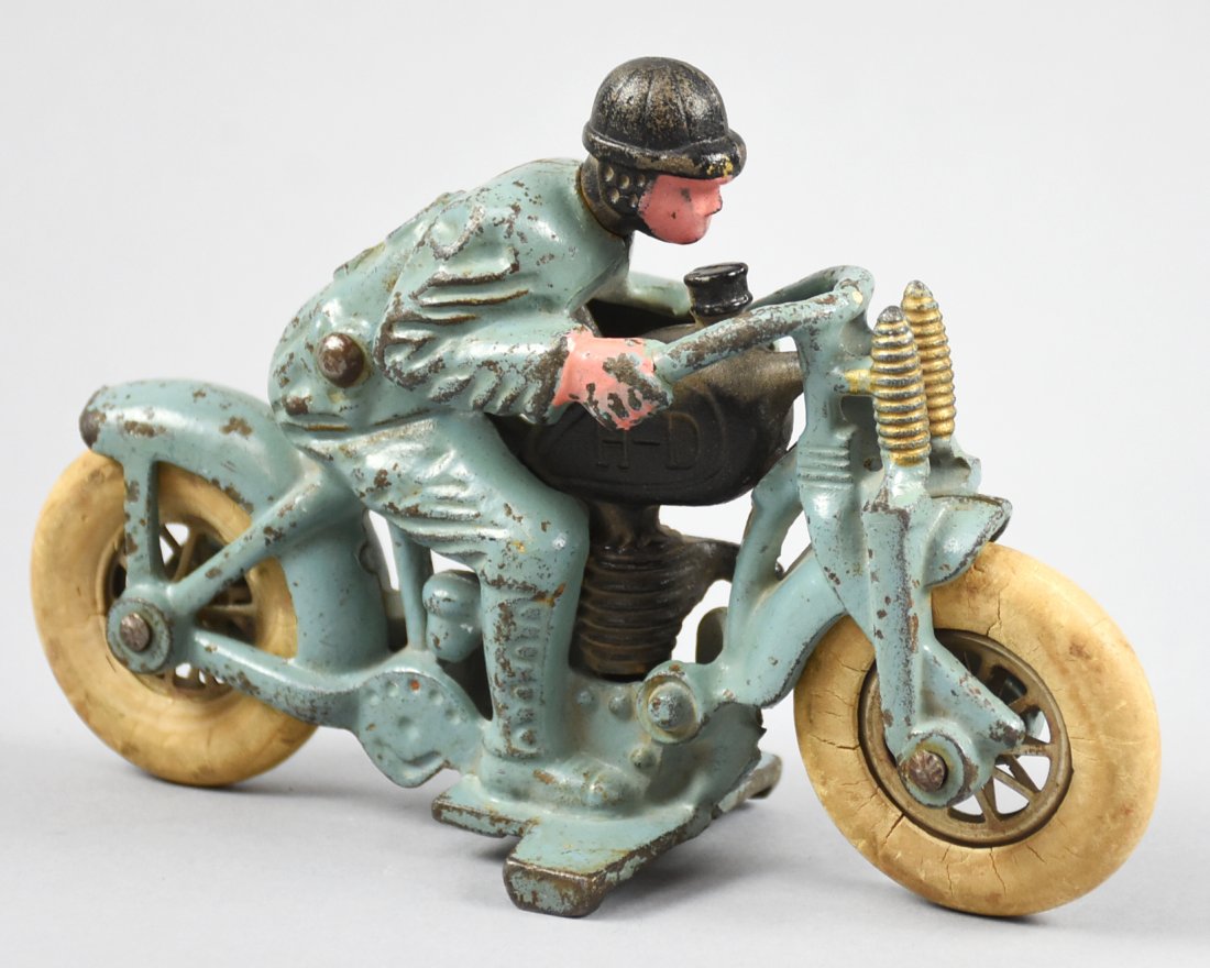Hubley Cast Iron Harley Davidson Hill Climber (1 of 10)