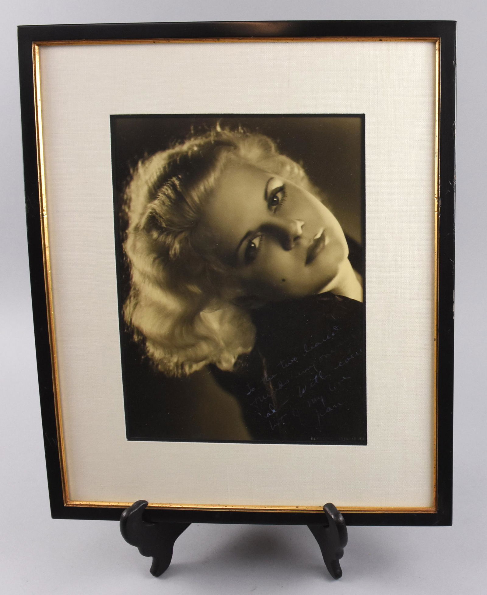 Jean Harlow Signed Photo by Clarence Sinclair Bull (1 of 3)