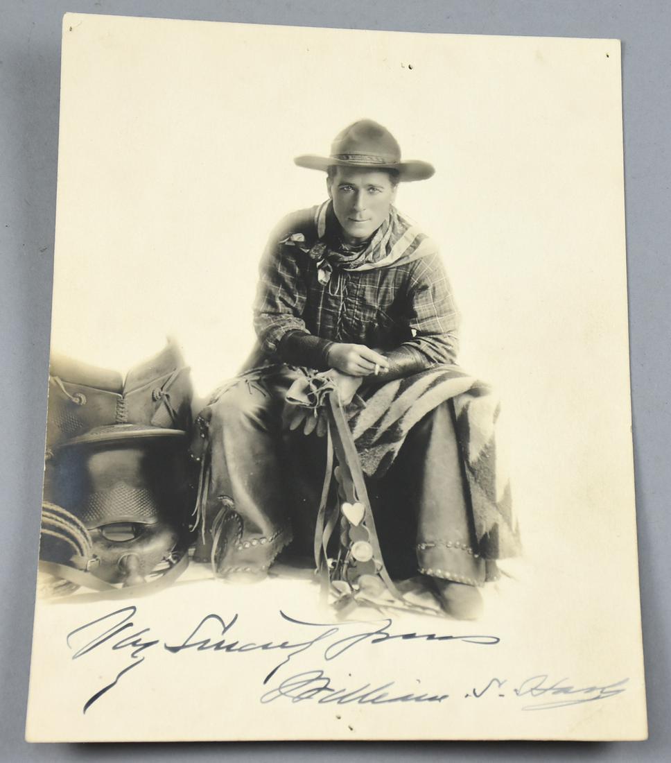 William S. Hart, Silent Actor Signed Photo (1 of 2)
