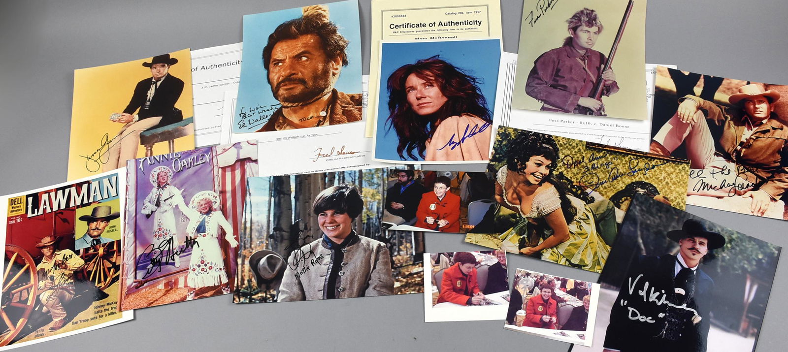 Western Actor Gloss Photos, Signed Garner (1 of 1)