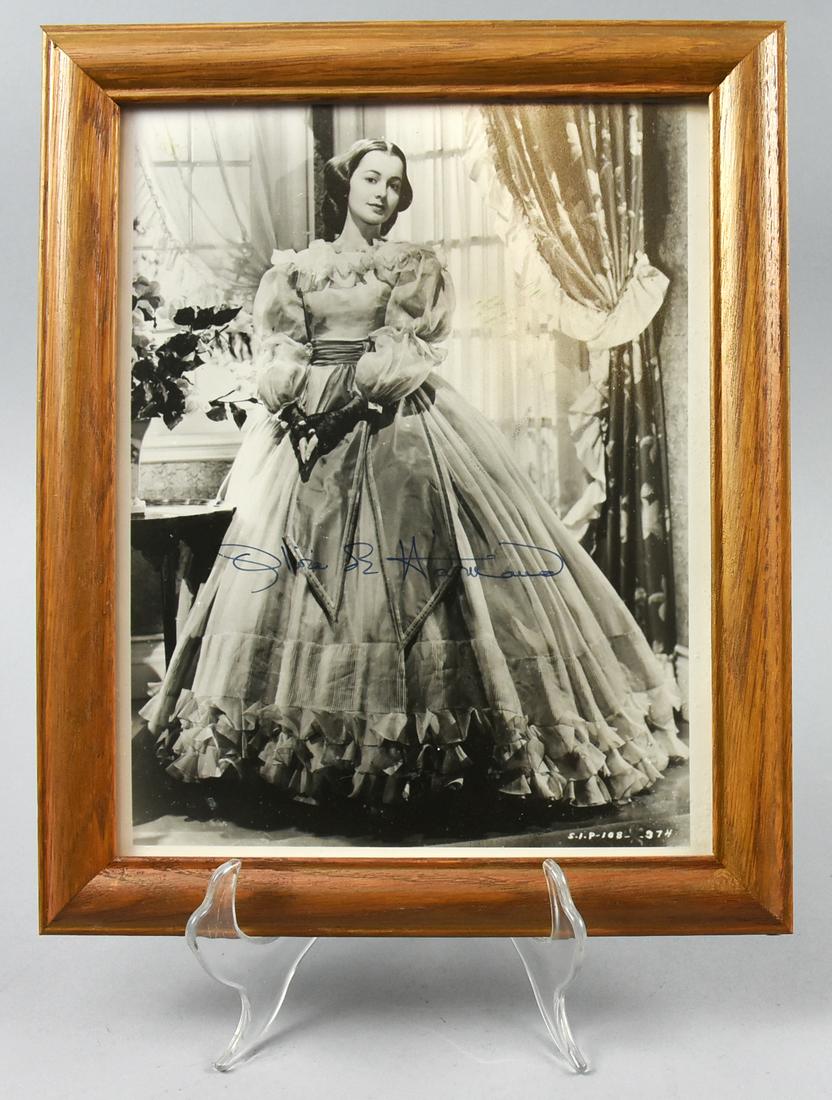 Signed Olivia De Havilland, Gone with the Wind Still (1 of 3)